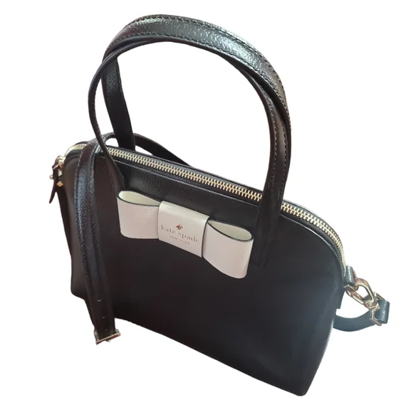 Kate Spade New York Matthews Street Maise Black Shoulder Bag WKRU4027 + Wallet - Picture 5 of 16